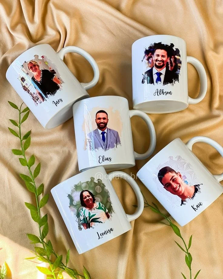 Tazas personalizadas con rostros